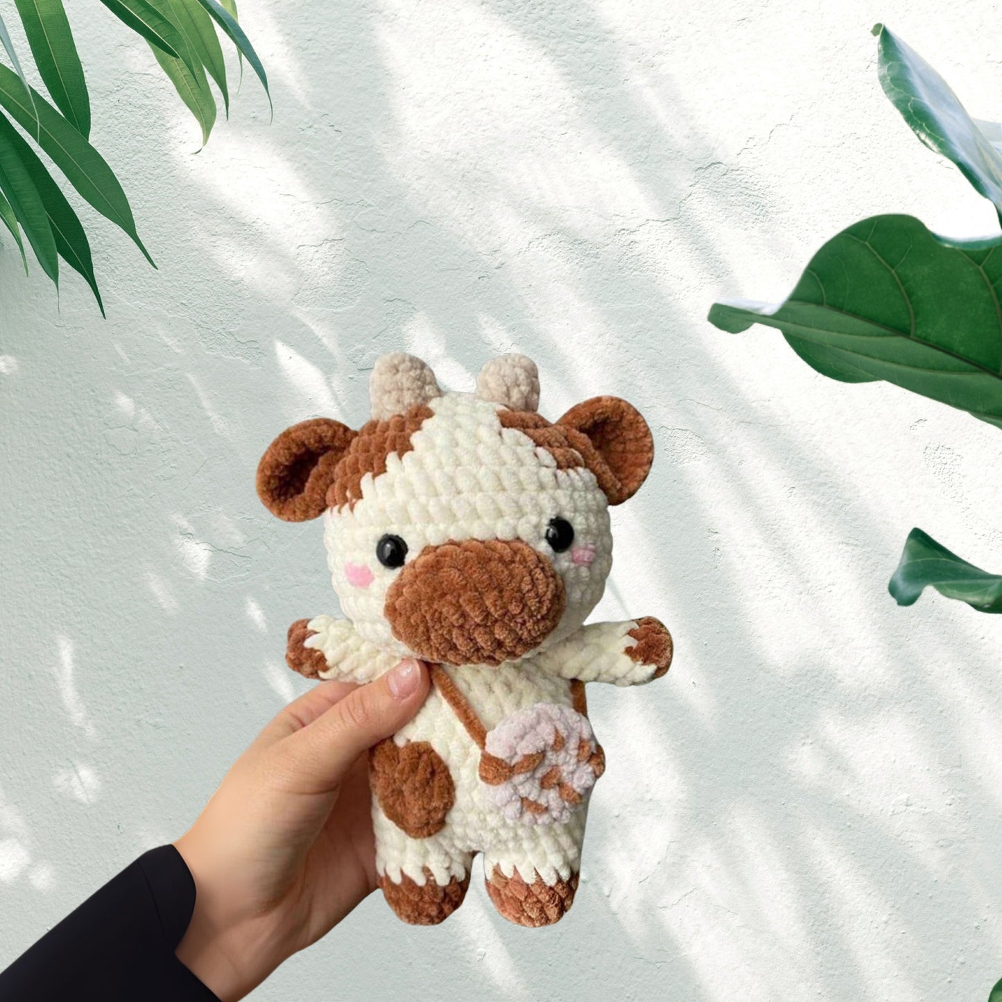 Crochet pattern cow. Yarnyfriends