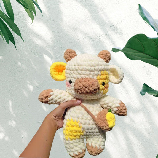 Crochet pattern cow. Yarnyfriends