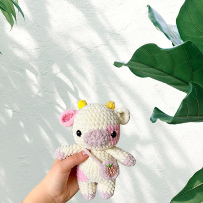 Crochet pattern cow. Yarnyfriends