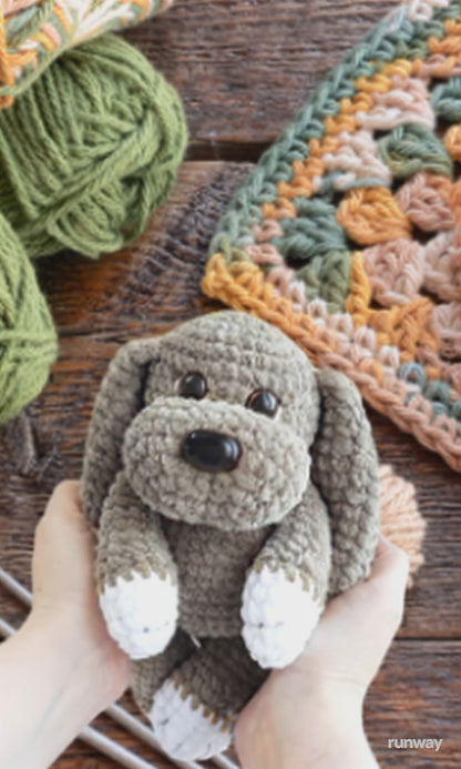 CROCHET PATTERN DOG.YARNYFRIENDS